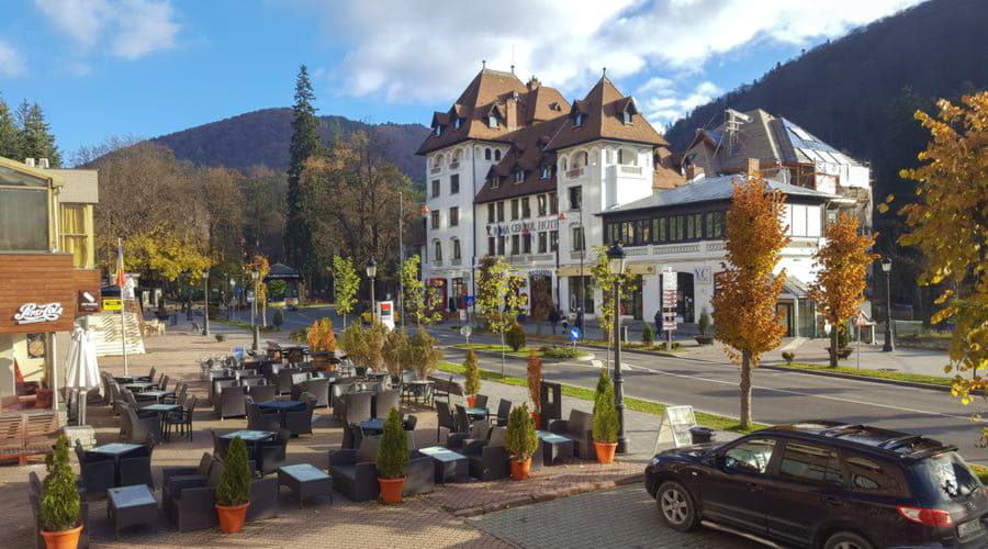 Unsere Autovermietung bietet eine vielfältige Auswahl an Fahrzeugen in Sinaia.